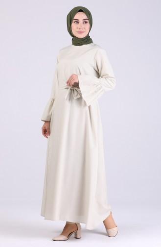 Grün Hijab Kleider 1416-01