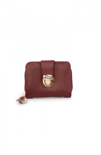 Claret red Wallet 50Z-03