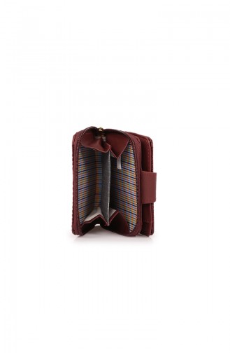 Claret Red Wallet 50Z-03