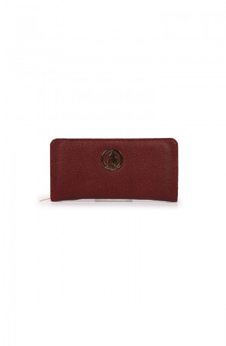 Claret red Wallet 54Z-03