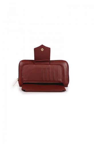 Claret Red Wallet 55Z-03