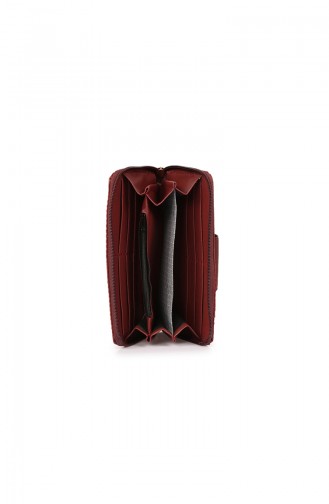 Claret red Wallet 55Z-03