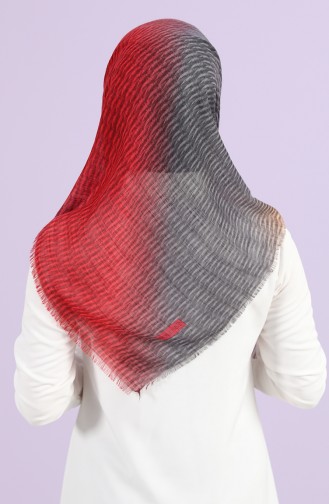 Coral Red Scarf 2638-05