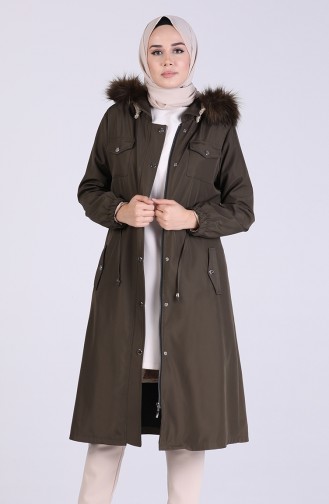 Khaki Coat 4053-01