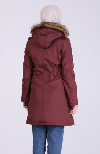 Jacket with Pockets 9052-06 Plum 9052-06