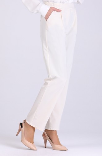 Pantalon Crème 4283PNT-02