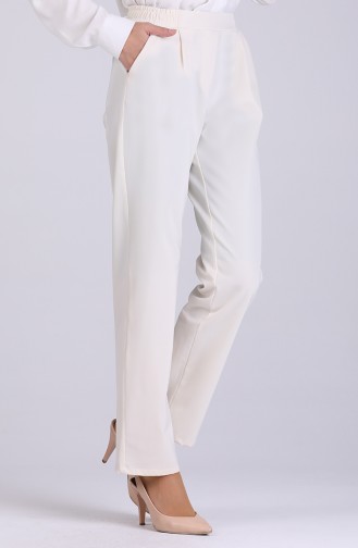 Pantalon Crème 4283PNT-02