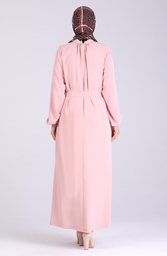 Robe Hijab Poudre 1324-04