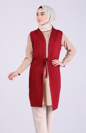 Gilet Sans Manches Bordeaux 4131-01