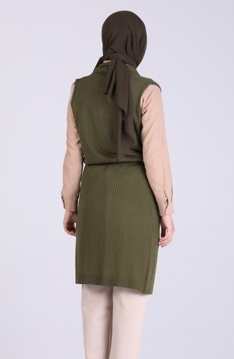 Khaki Waistcoats 4131-03