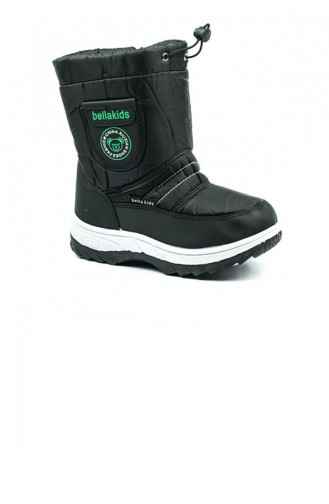 Black Children`s Shoes 3098.SIYAH