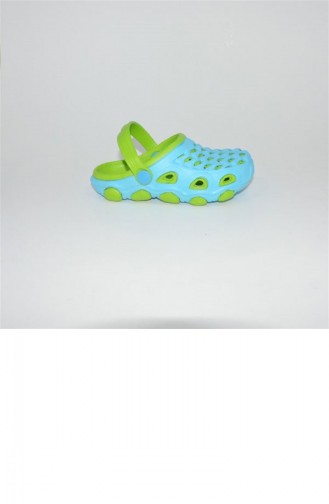 Water Green Kid s Slippers & Sandals 1783.SU YESIL-FL YESIL