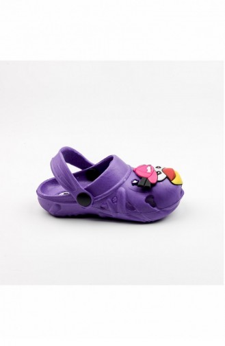 Lilac Kid s Slippers & Sandals 1890.MM LILA