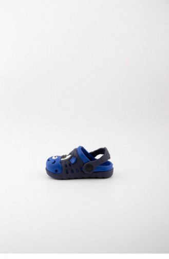 Navy Blue Kid s Slippers & Sandals 1749.LACIVERT-MAVI