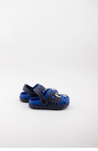 Navy Blue Kid s Slippers & Sandals 1749.LACIVERT-MAVI