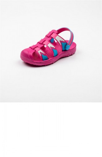 Fuchsia Summer Sandals 3356.FUSYA-TURKUAZ
