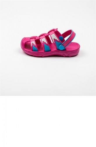 Fuchsia Summer Sandals 3356.FUSYA-TURKUAZ