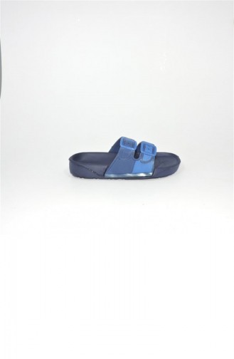 Blue Summer Slippers 3206.LACIVERT-MAVI