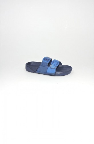 Blue Summer Slippers 3206.LACIVERT-MAVI