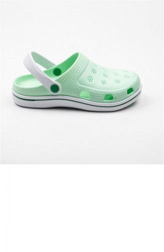 Mint green Kid s Slippers & Sandals 2669.MINT-BEYAZ