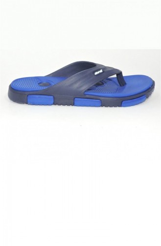 Blue Summer slippers 1774.LACİVERT - MAVİ