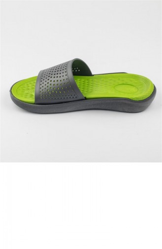 Pistachio Green Summer slippers 3216.GRI-FISTIK YESIL