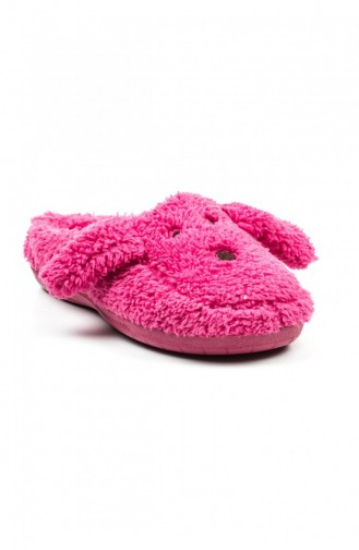 Fuchsia Women`s House Slippers 1443.FUŞYA