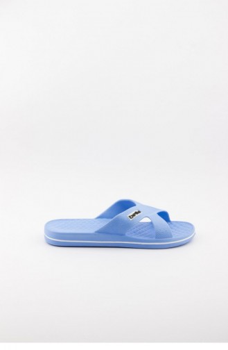 Light Blue Summer Slippers 1508.AÇIK MAVİ