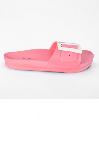 Pink Summer slippers 3299.F.PEMBE