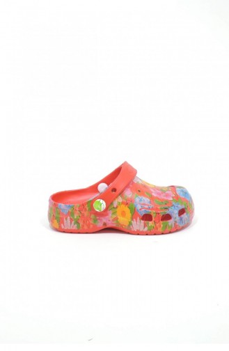 Red Kid s Slippers & Sandals 3386.KIRMIZI