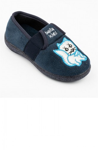 Navy Blue Children`s Snoozies 2989.LACIVERT