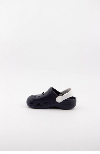 Navy Blue Kid s Slippers & Sandals 3519.MM LACIVERT-BEYAZ