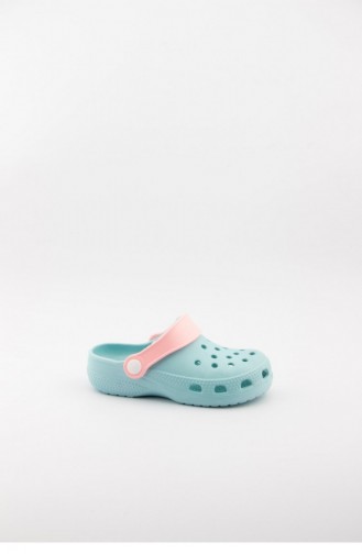 Pink Kid s Slippers & Sandals 3519.MM MINT-PEMBE