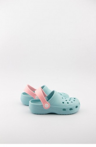Pink Kid s Slippers & Sandals 3519.MM MINT-PEMBE