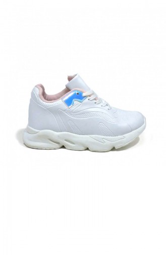 White Children`s Shoes 3463.MM BEYAZ