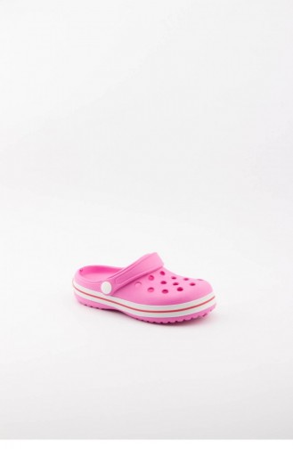 Fuchsia Kid s Slippers & Sandals 3491.MM PEMBE-BEYAZ-FUŞYA