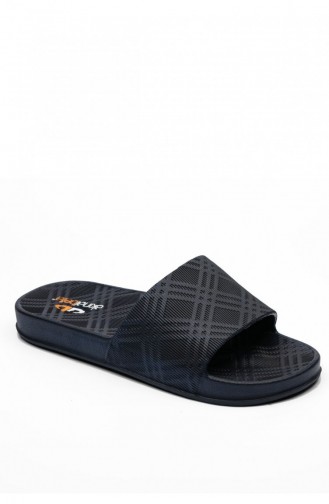 Navy Blue Summer slippers 3511.MM LACIVERT