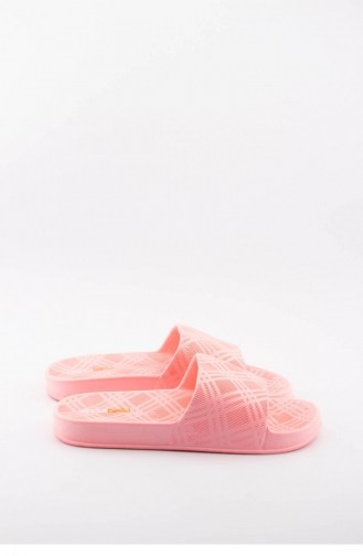 Pink Summer Slippers 3512.MM FLORASAN PEMBE