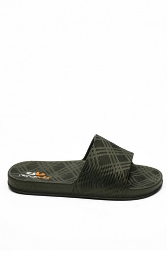 Khaki Summer slippers 3512.MM HAKI