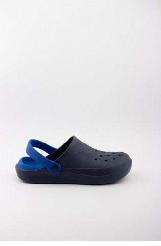 Blue Summer slippers 3474.MM LACIVERT-MAVI
