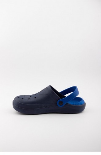 Blue Summer slippers 3474.MM LACIVERT-MAVI