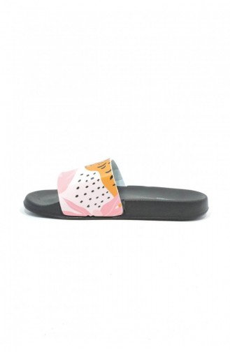 Black Summer slippers 3525.MM SIYAH