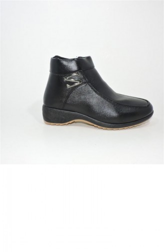 Black Boots-booties 3178.SIYAH