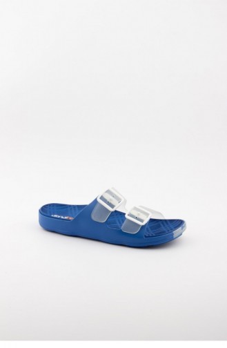 Blue Summer Slippers 3513.MM MAVI