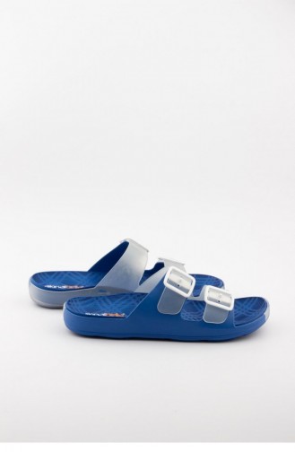 Blue Summer slippers 3513.MM MAVI