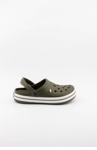 Khaki Summer slippers 3459.MM HAKI