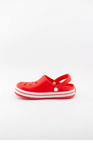 Red Summer slippers 3459.MM KIRMIZI-BEYAZ-KIRMIZI
