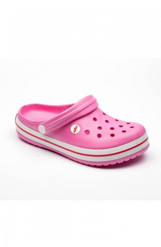 Rosa Sommer Haussandalen 3459.MM PEMBE-BEYAZ-FUŞYA