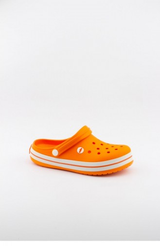 Orange Summer slippers 3459.MM TURUNCU-BEYAZ-TURUNCU