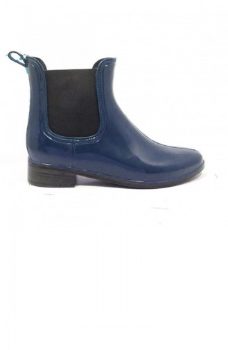 Navy Blue Boots-booties 3473.MM LACIVERT